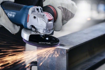 2608601722 Bosch X-LOCK опорная тарелка для болгарки 125 мм на липучке  2.608.601.722 БОШ